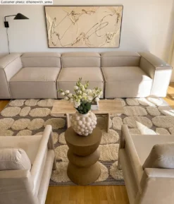 Hoogpolig Vloerkleed - Fondi (beige) 29 Hoogpolig Vloerkleed - Fondi (beige) -Tapijt Winkel homewith sema fondibeige1.jpg