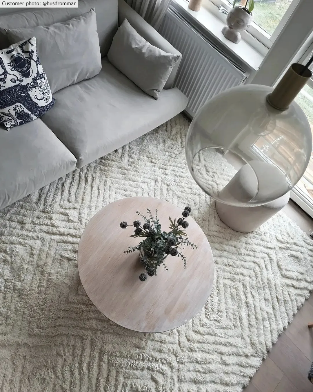 Hoogpolig Vloerkleed - Monti (offwhite) 6 Hoogpolig Vloerkleed - Monti (offwhite) - Afbeelding 4