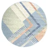 Ronde Vloerkleden - Indoor/Outdoor Trivia (blauw/multi) -Tapijt Winkel inb54a1.jpg