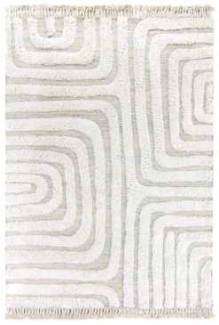 Vloerkleed Katoen - Inez (beige)