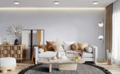 Ronde Vloerkleden - Pike (zwart) 7 Ronde Vloerkleden - Pike (zwart) -Tapijt Winkel interior 2302 ullmatta pike svart.jpg