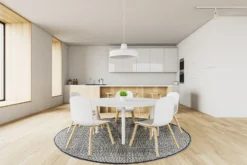 Ronde Vloerkleden - Coastal (zwart/wit) 9 Ronde Vloerkleden - Coastal (zwart/wit) -Tapijt Winkel interior coastal black white 1167995331.jpg