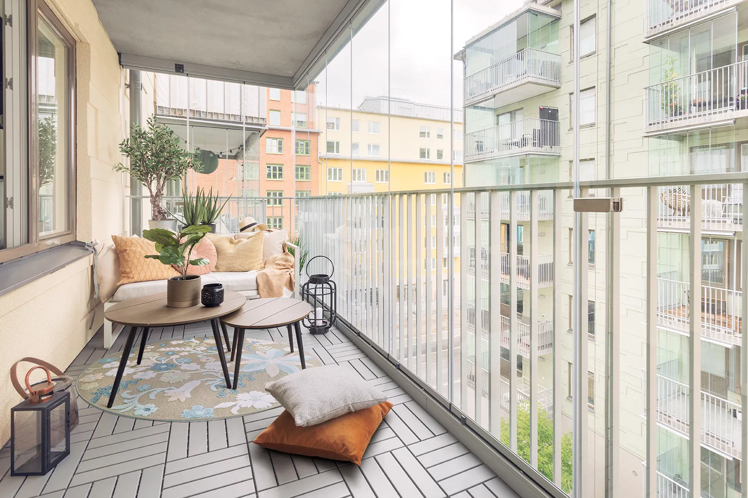 Ronde Vloerkleden - Indoor/Outdoor Hilo (multi) 7 Ronde Vloerkleden - Indoor/Outdoor Hilo (multi) - Afbeelding 5