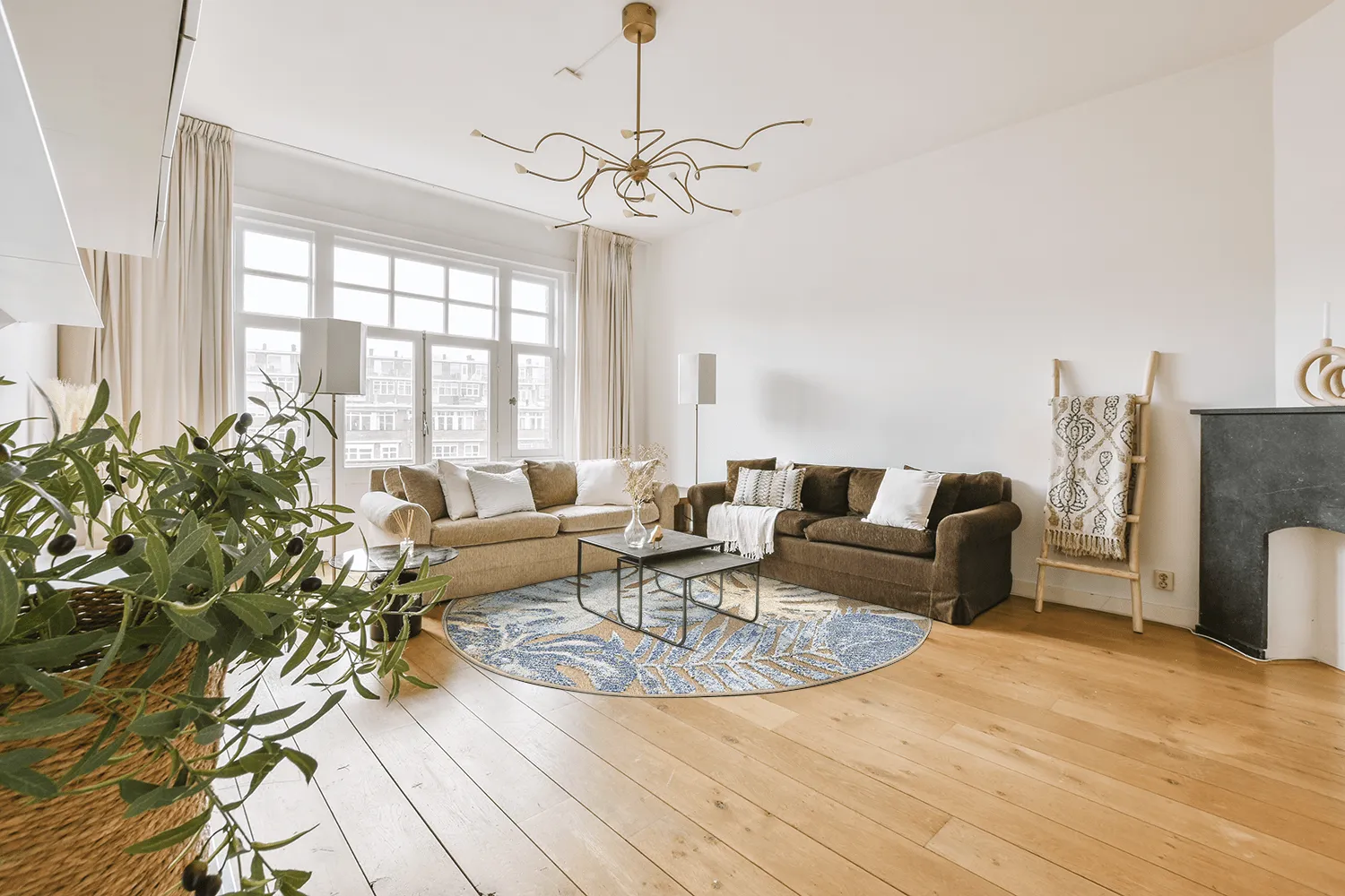 Ronde Vloerkleden - Indoor/Outdoor Maui (grijs/multi) 9 Ronde Vloerkleden - Indoor/Outdoor Maui (grijs/multi) - Afbeelding 7