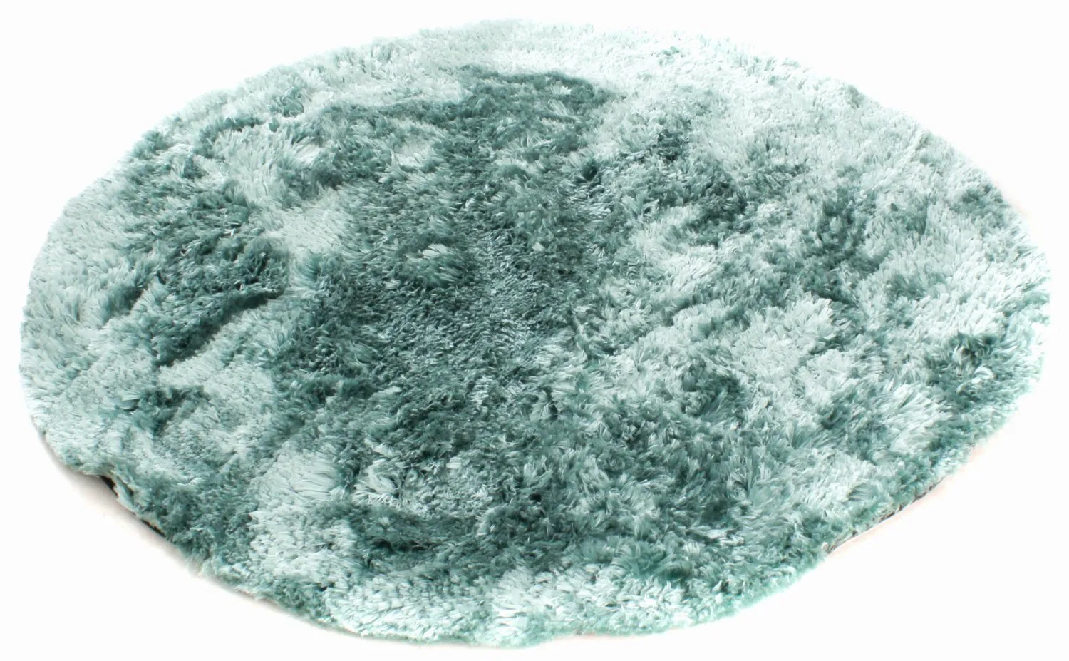 Ronde Vloerkleden - Janjira (blauw/groen) 4 Ronde Vloerkleden - Janjira (blauw/groen) - Afbeelding 2