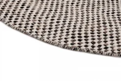 Ronde Vloerkleden - Jenim (zwart/wit) -Tapijt Winkel jenim 2.jpg