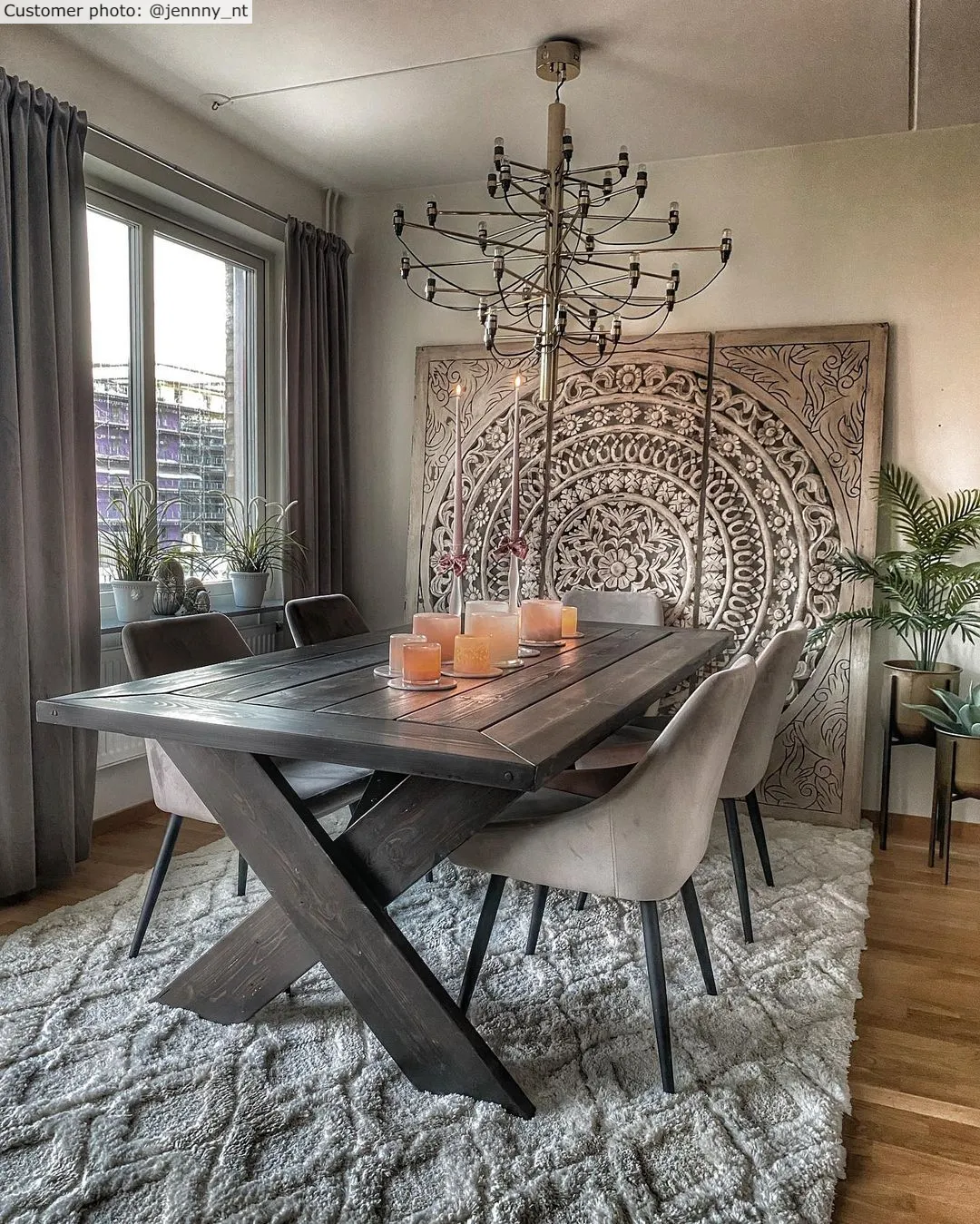 Hoogpolig Vloerkleed - Everett (grijs) 5 Hoogpolig Vloerkleed - Everett (grijs) - Afbeelding 3