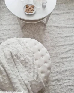 Hoogpolig Vloerkleed - Cosy (wit) 41 Hoogpolig Vloerkleed - Cosy (wit) -Tapijt Winkel johannaammaria cosyvit1.jpg