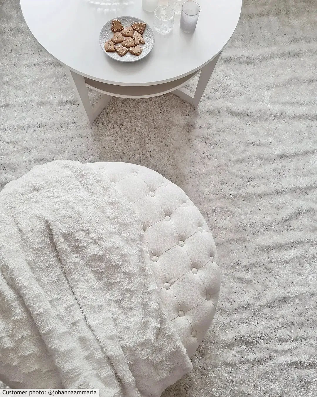 Hoogpolig Vloerkleed - Cosy (wit) 22 Hoogpolig Vloerkleed - Cosy (wit) - Afbeelding 20