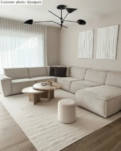 Wollen-vloerkleed - Hamilton (wit) -Tapijt Winkel jueguez hamiltonvit.jpg