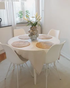 Ronde Vloerkleden - Bibury (cream) -Tapijt Winkel juliaelneborg biburycreamrund.jpg