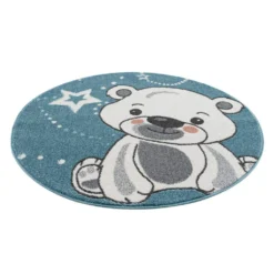 Kindervloerkleed -Teddy Rond (multi) -Tapijt Winkel kinderteppich anime 9386 blau 120x120 rund 6.jpg