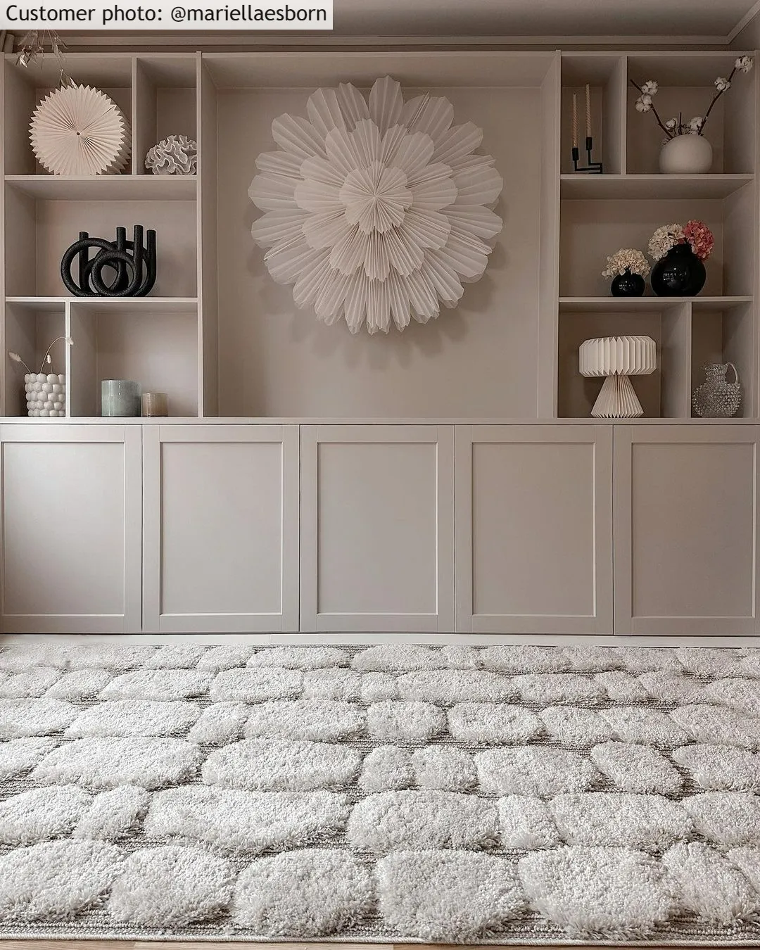 Hoogpolig Vloerkleed - Fondi (grijs) 5 Hoogpolig Vloerkleed - Fondi (grijs) - Afbeelding 3