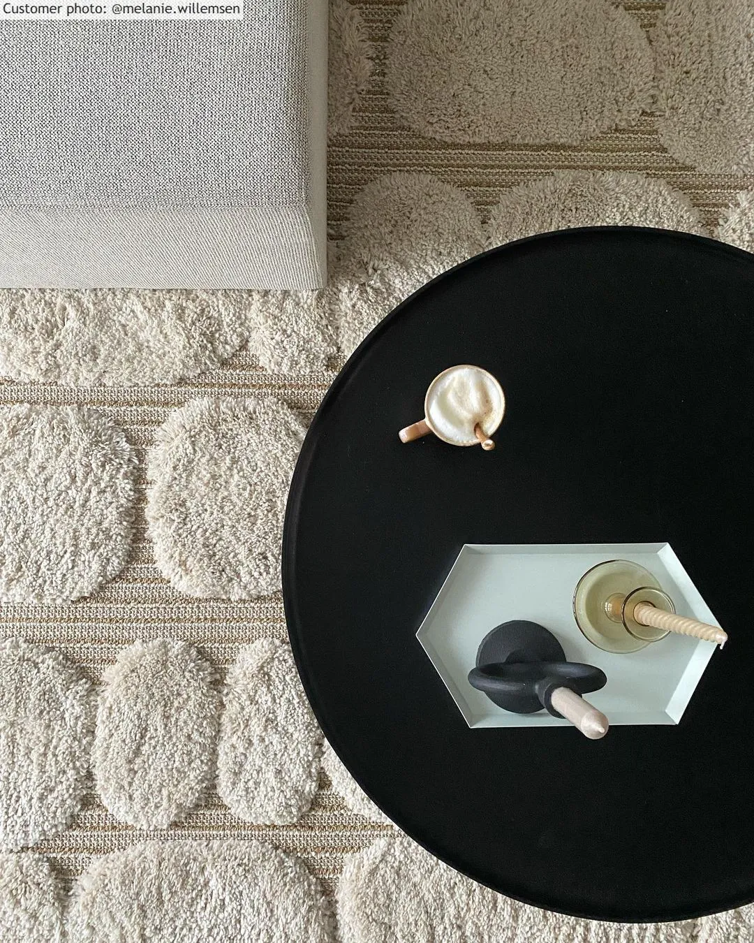 Hoogpolig Vloerkleed - Fondi (beige) 12 Hoogpolig Vloerkleed - Fondi (beige) - Afbeelding 10