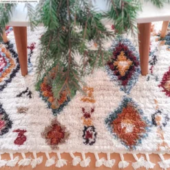 Hoogpolig Vloerkleed - Sezze (beige/multi) -Tapijt Winkel my.daily .moments sezzebeigemulti3.jpg