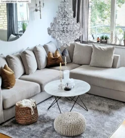 Hoogpolig Vloerkleed - Cosy (zilver) 14 Hoogpolig Vloerkleed - Cosy (zilver) -Tapijt Winkel myshemmet cosysilver1.jpg