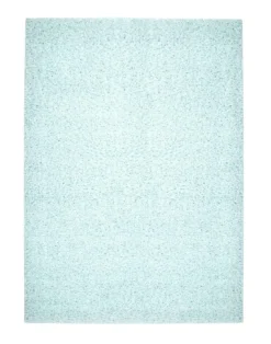 Hoogpolig Vloerkleed - Pastel (turkoois)