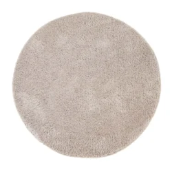 Ronde Vloerkleden - Soft Shine (beige)