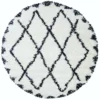 Ronde Vloerkleden - Alia (zwart/wit) -Tapijt Winkel nynyflora.palio .plo6020a.blackwhite.round alia ryamatta faux fur carpet hochflorteppiche01copy.jpg