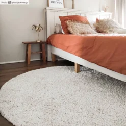 Rond Vloerkleed - Orkney (wit/offwhite) 13 Rond Vloerkleed - Orkney (wit/offwhite) -Tapijt Winkel orkney offwhite vit 1.jpg