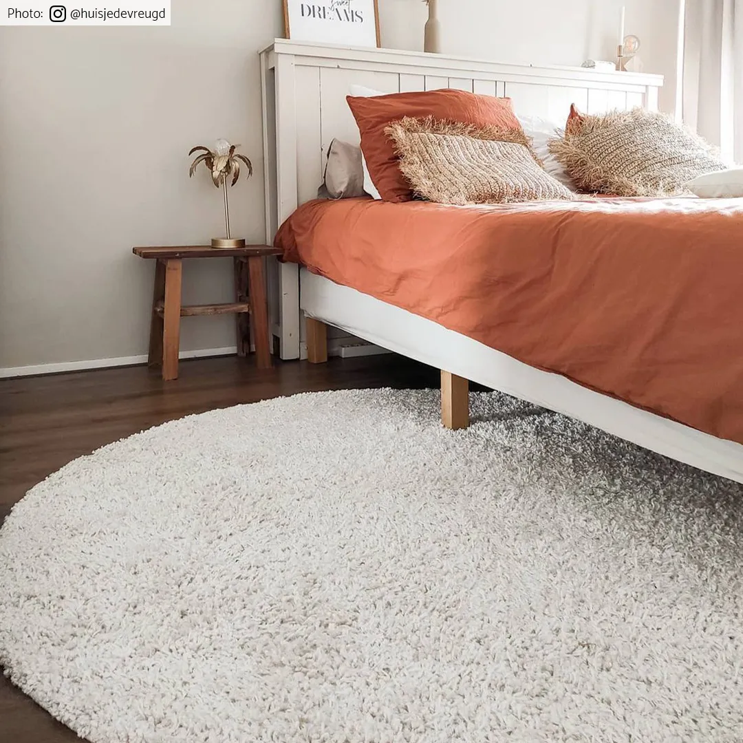 Rond Vloerkleed - Orkney (wit/offwhite) 6 Rond Vloerkleed - Orkney (wit/offwhite) - Afbeelding 4