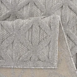 Shaggy Indoor-Outdoor - Aberdeen (grijs) 11 Shaggy Indoor-Outdoor - Aberdeen (grijs) -Tapijt Winkel outdoorteppich santorini 58500 grau5.jpg