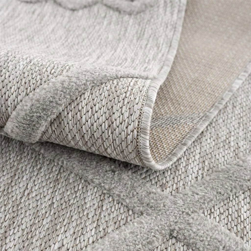 Shaggy Indoor-Outdoor - Newhaven (grijs) 5 Shaggy Indoor-Outdoor - Newhaven (grijs) - Afbeelding 3