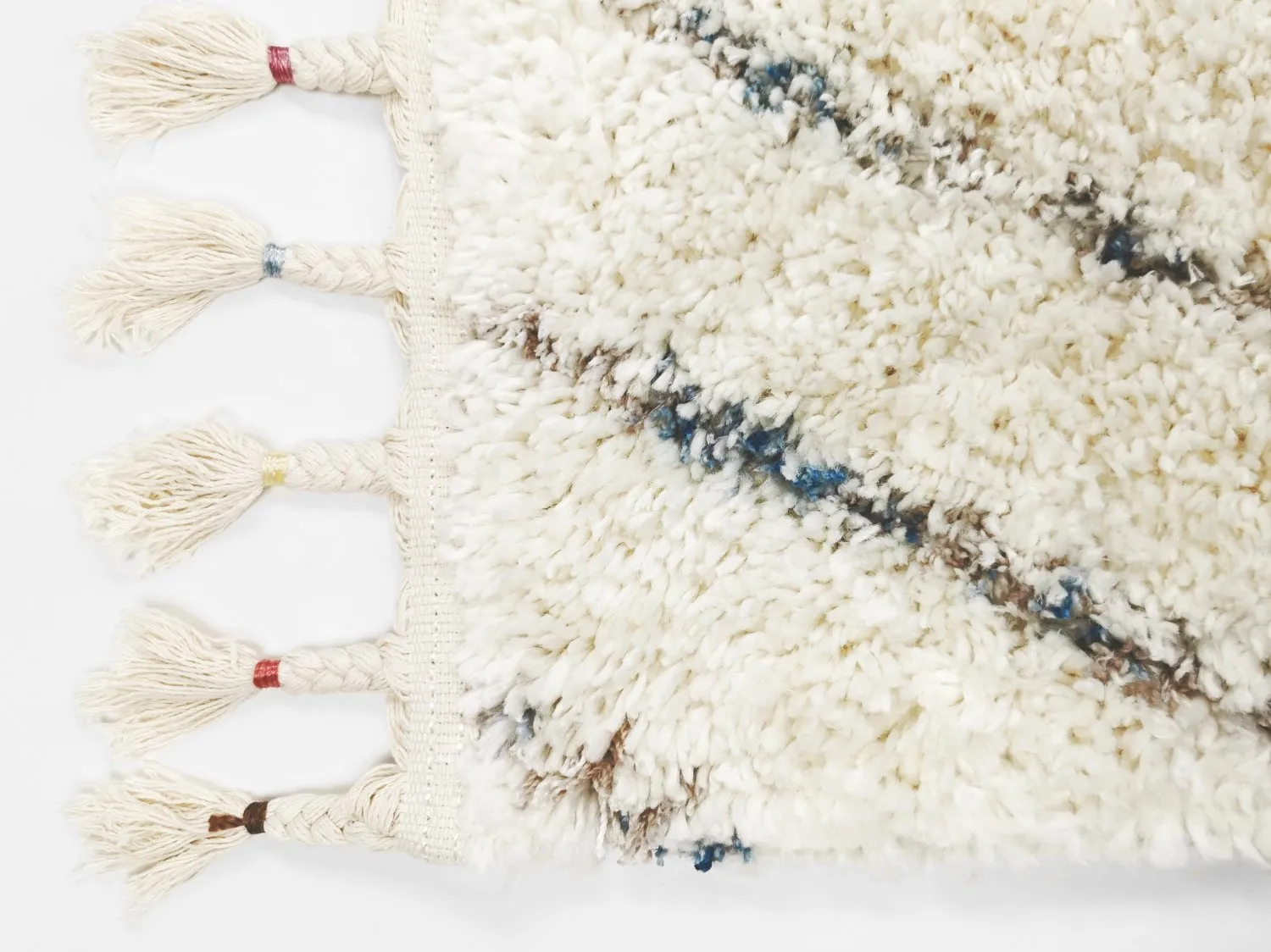 Hoogpolig Vloerkleed - Valencia (blauw/multi) 5 Hoogpolig Vloerkleed - Valencia (blauw/multi) - Afbeelding 3