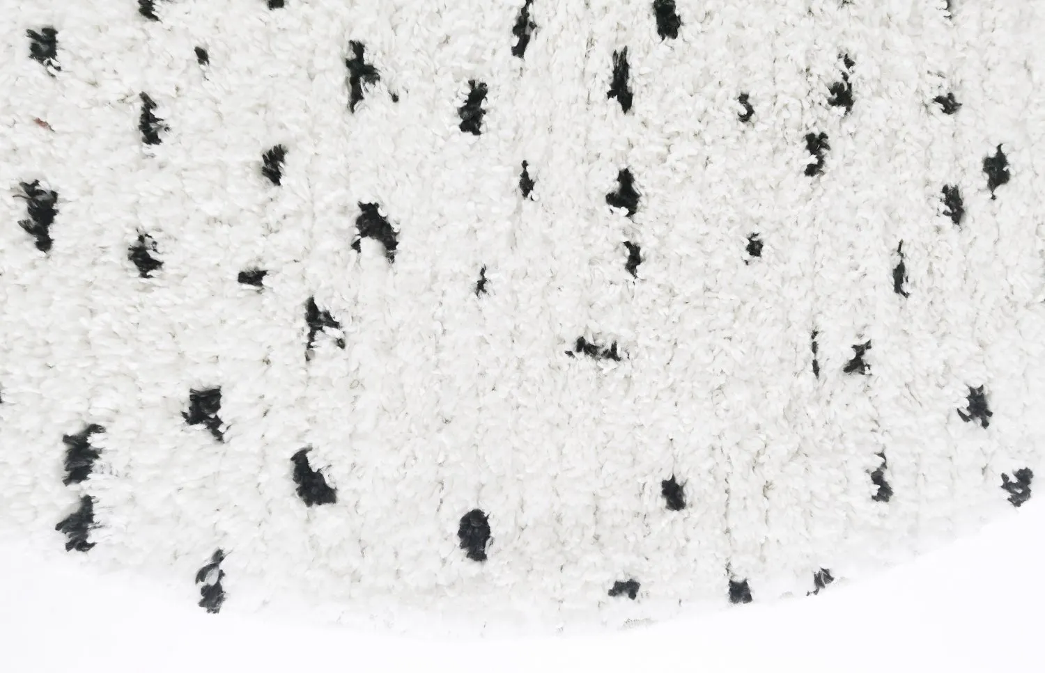 Ronde Vloerkleden - Capri (zwart/beige) - Afbeelding 2