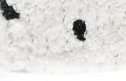 Ronde Vloerkleden - Capri (zwart/beige) -Tapijt Winkel ozkaplan.napoli.b0163a.blackcream.round capri svartbeige ryamatta faux fur carpet hochflorteppiche 03 new.jpg