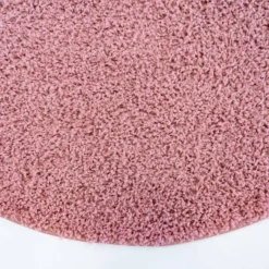 Ronde Vloerkleden - Pastel (roze) -Tapijt Winkel pastellshaggy 300 softpink kettel rund.jpg