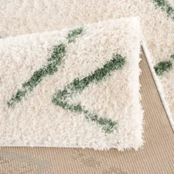 Hoogpolig Vloerkleed - Merzouga (groen) 9 Hoogpolig Vloerkleed - Merzouga (groen) -Tapijt Winkel pulpy 557 green kettel.jpg