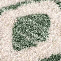 Hoogpolig Vloerkleed - Chianti (groen) -Tapijt Winkel pulpy 563 green detail.jpg