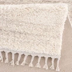 Hoogpolig Vloerkleed - Orellana (beige) 40 Hoogpolig Vloerkleed - Orellana (beige) -Tapijt Winkel pulpy shaggy a524 cream 3.jpg