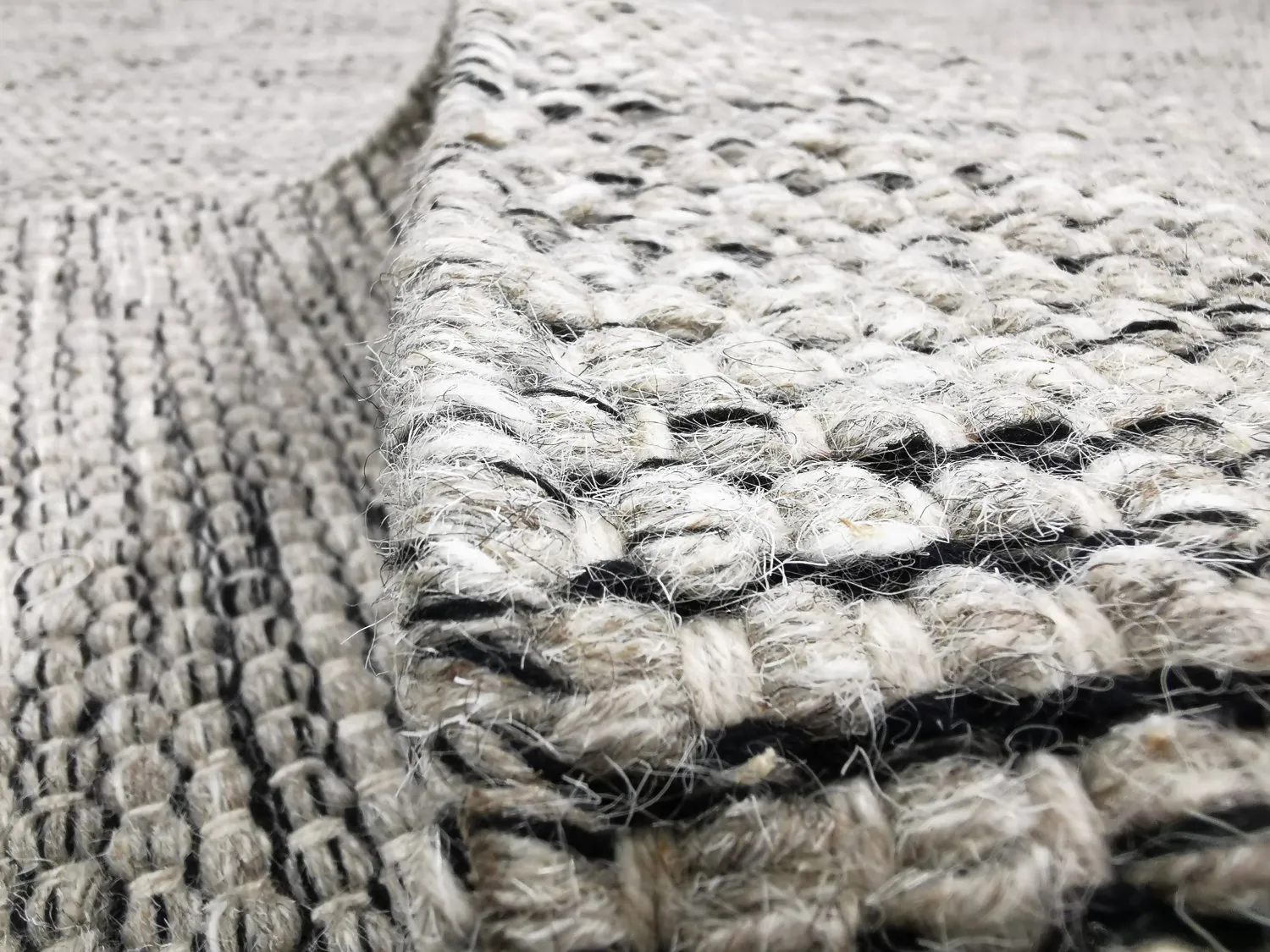 Ronde Vloerkleden - Otago (grijs/zwart) - Afbeelding 4