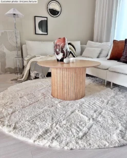 Ronde Vloerkleden - Rostock (offwhite) -Tapijt Winkel rejane.fortuno rostockoffwhiterund2.jpg