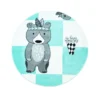 Kindervloerkleed - Bueno Indian Bear Rond (turkoois) -Tapijt Winkel screenshot 2019 06 13kinderteppichmitindianer barbuenokids1516mintflachflor teppichfurkinderzimmerim 59032.png