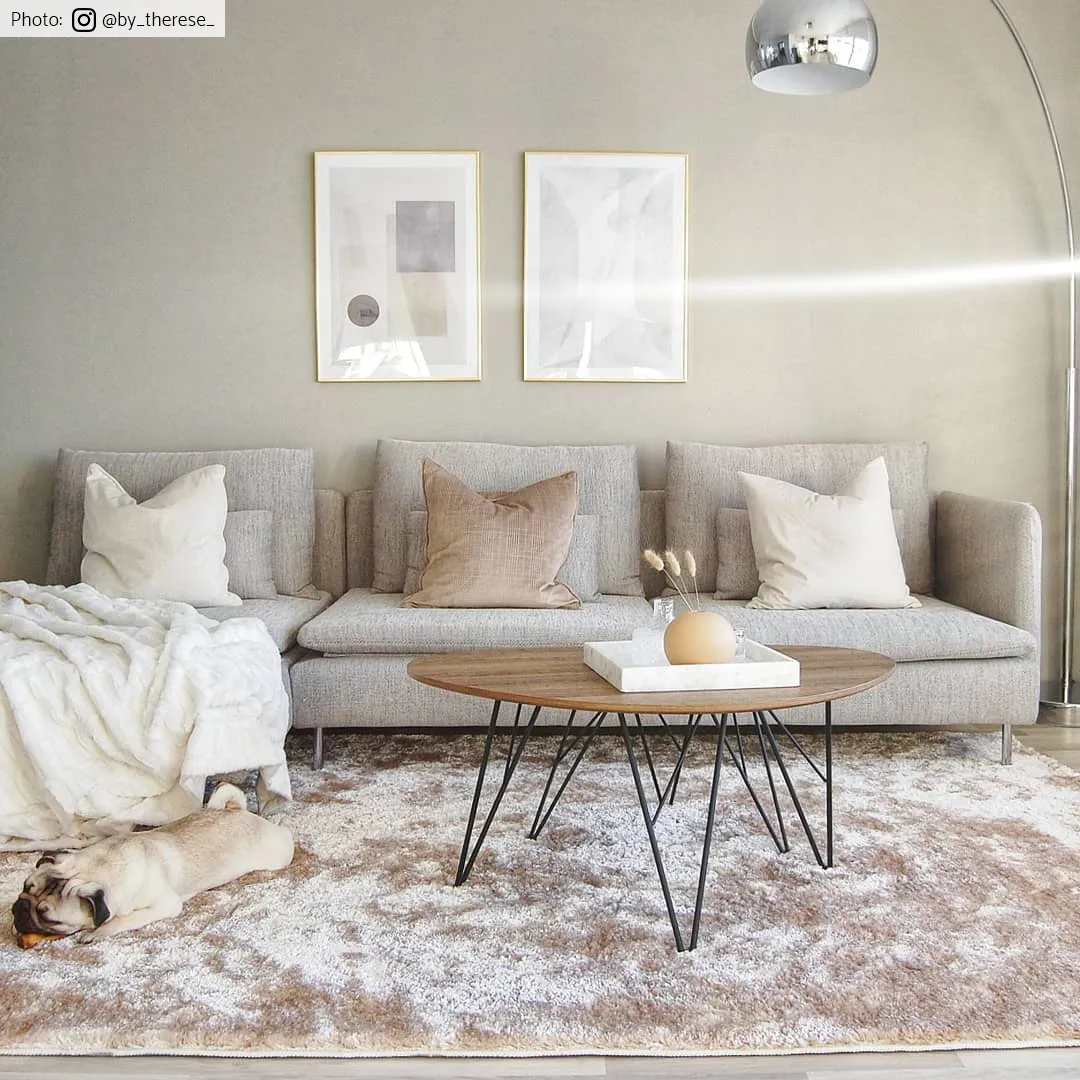 Hoogpolig Vloerkleed - Shaggy Luxe (beige) 7 Hoogpolig Vloerkleed - Shaggy Luxe (beige) - Afbeelding 5