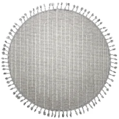 Ronde Vloerkleden - Indoor/Outdoor Indiana (grijs)