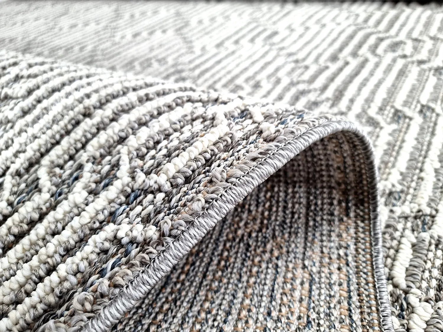 Shaggy - Indoor/Outdoor Jordan (grijs) 6 Shaggy - Indoor/Outdoor Jordan (grijs) - Afbeelding 4