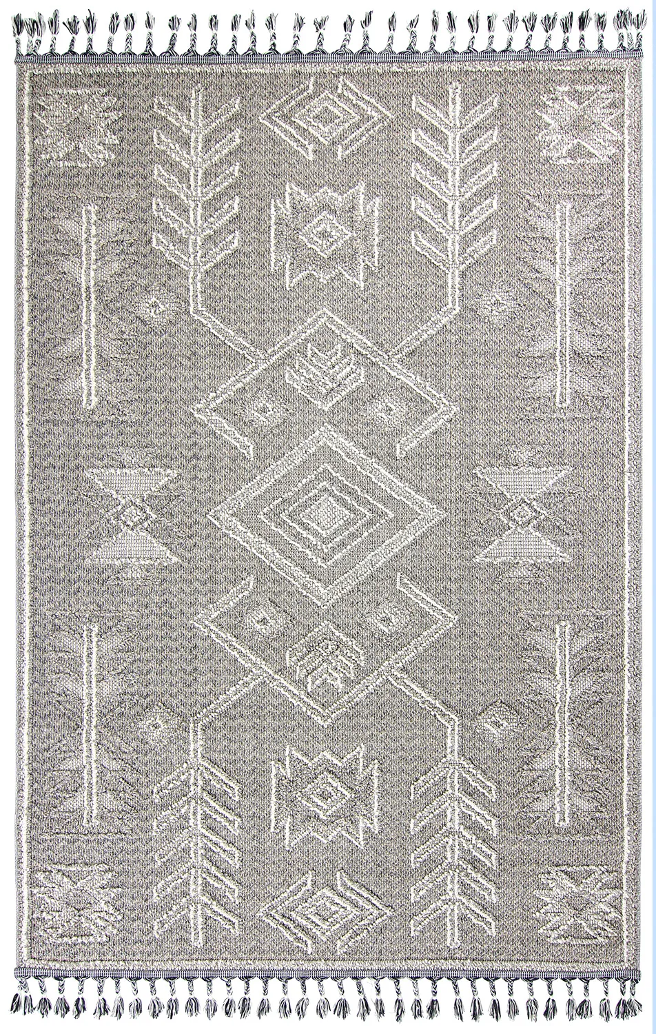 Shaggy - Indoor/Outdoor Juno (grijs) 3 Shaggy - Indoor/Outdoor Juno (grijs)