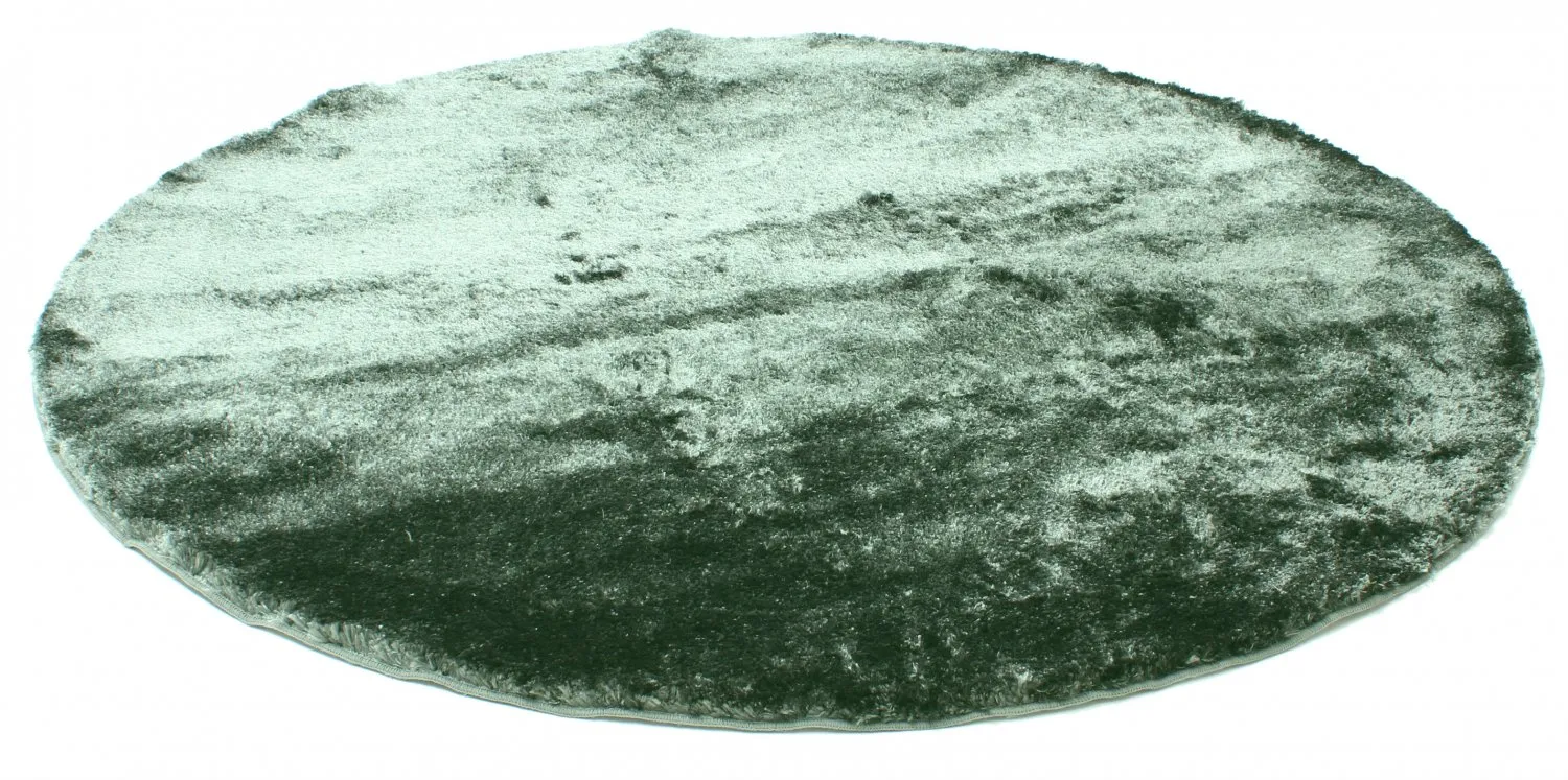 Ronde Vloerkleden - Shaggy Luxe (groen) 3 Ronde Vloerkleden - Shaggy Luxe (groen)