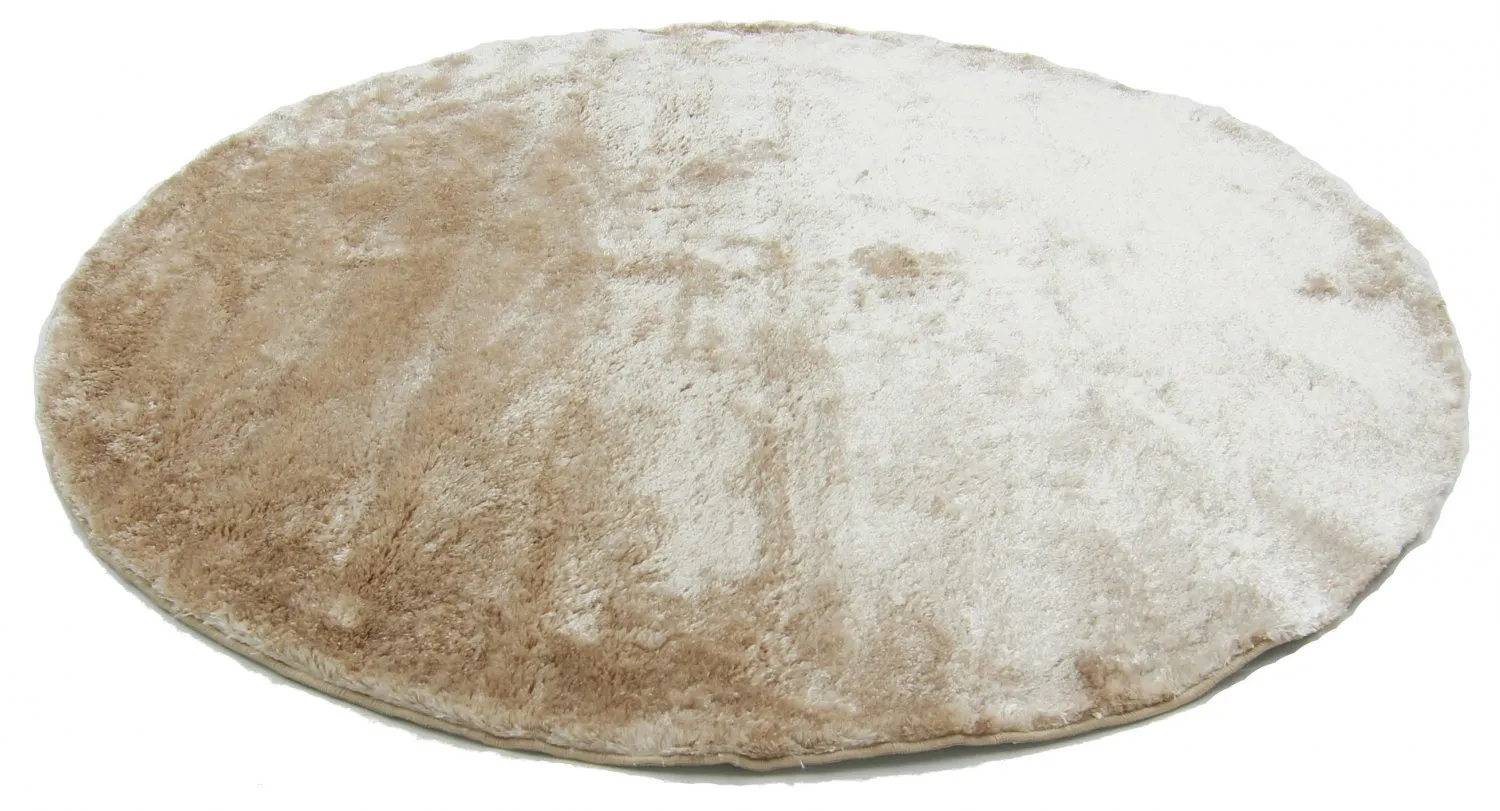Ronde Vloerkleden - Shaggy Luxe (beige) 3 Ronde Vloerkleden - Shaggy Luxe (beige)