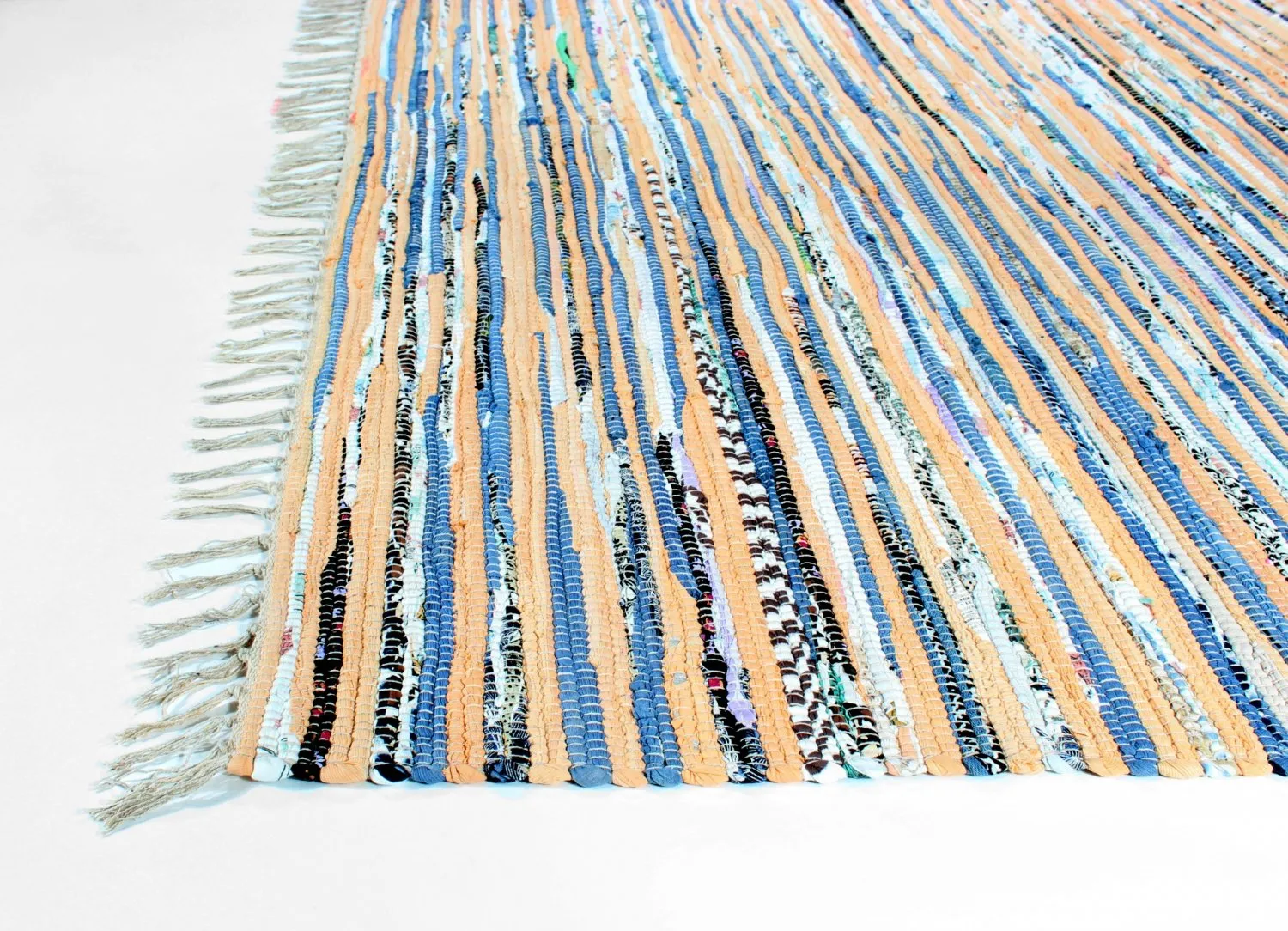 Voddenkleed - Delhi (beige/blauw) - Afbeelding 2