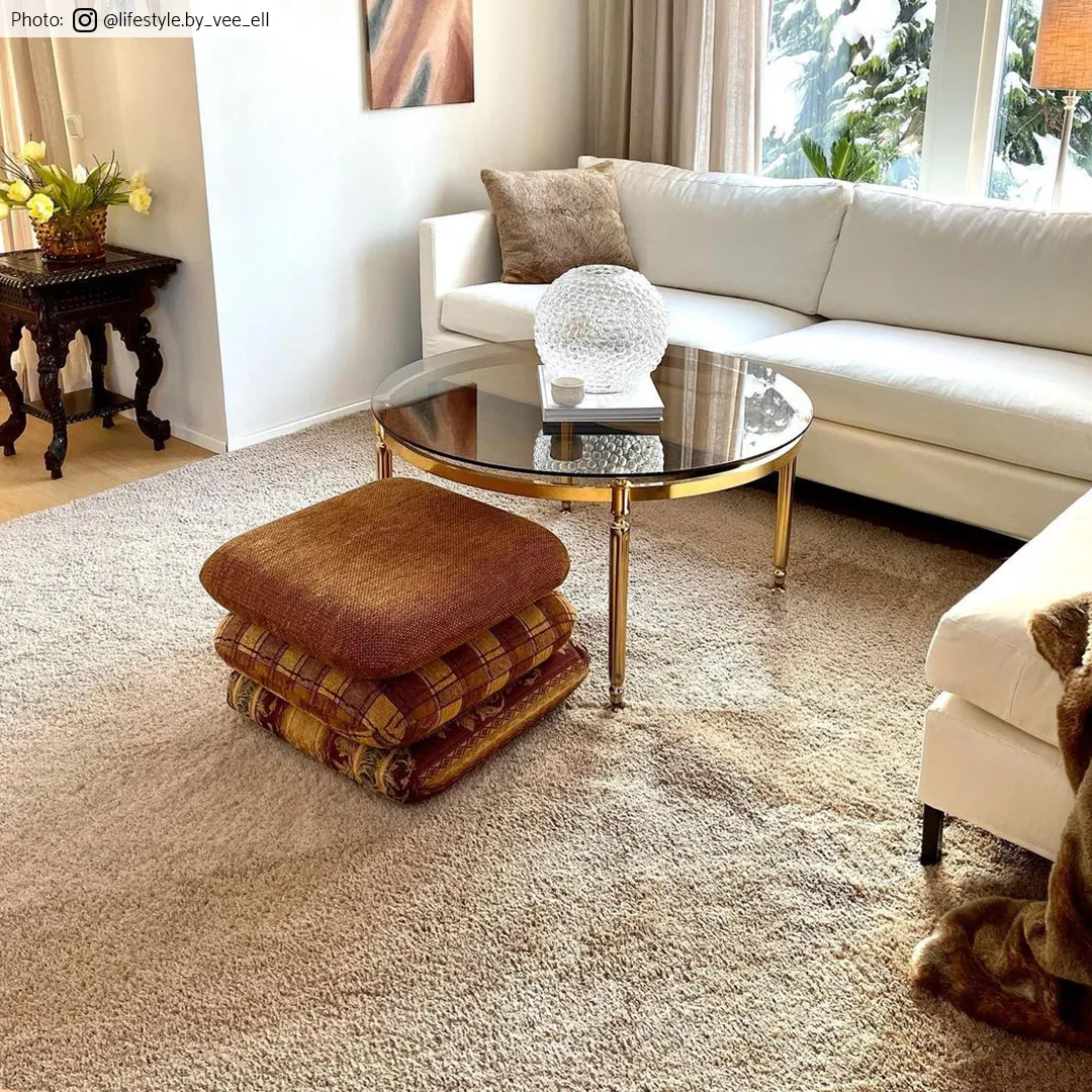 Hoogpolig Vloerkleed - Soft Shine (beige) 8 Hoogpolig Vloerkleed - Soft Shine (beige) - Afbeelding 6