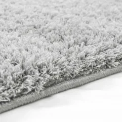 Ronde Vloerkleden - Soft Shine (grijs) -Tapijt Winkel softshine 2236 silver kettel 41149.jpg