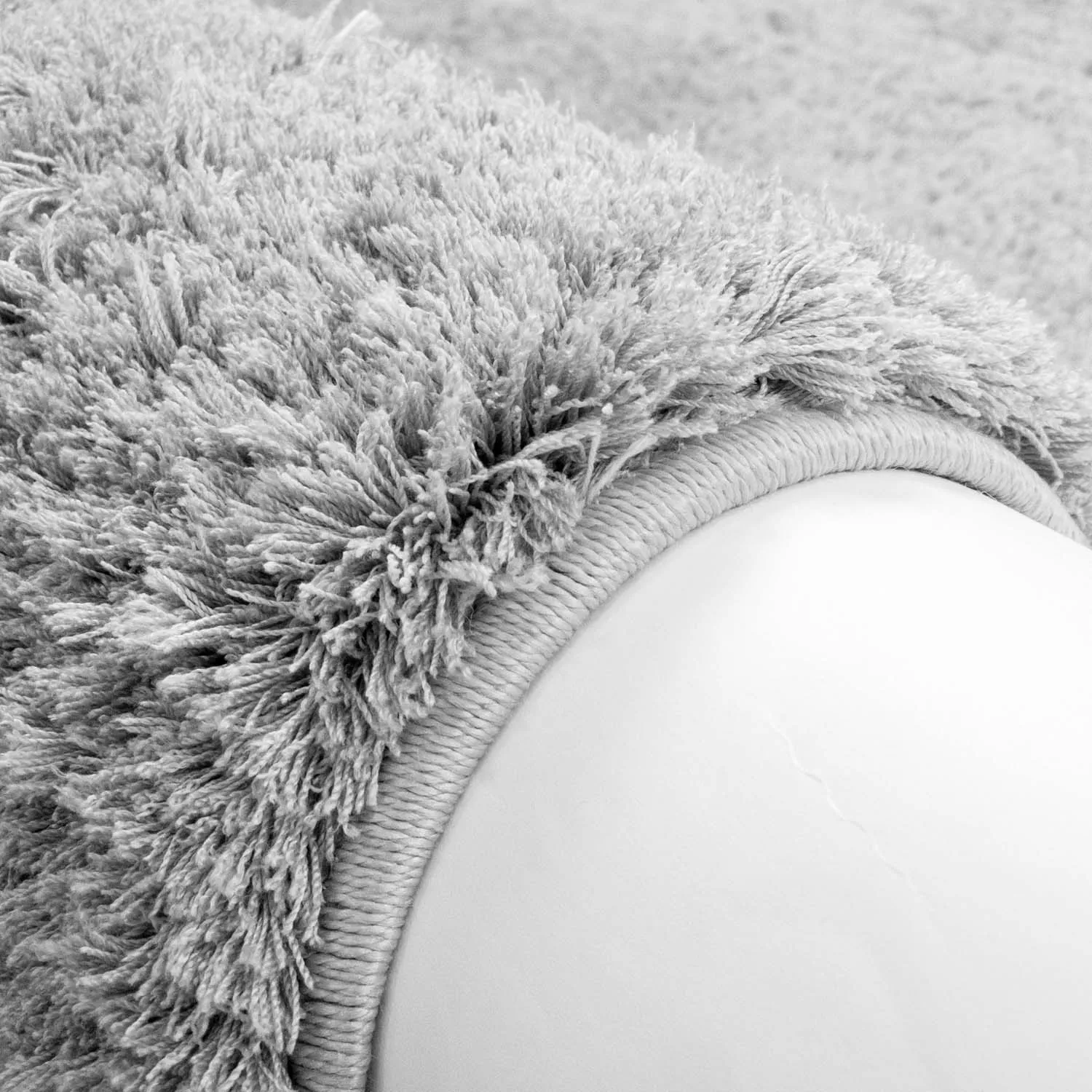 Hoogpolig Vloerkleed - Soft Shine (grijs) 6 Hoogpolig Vloerkleed - Soft Shine (grijs) - Afbeelding 4