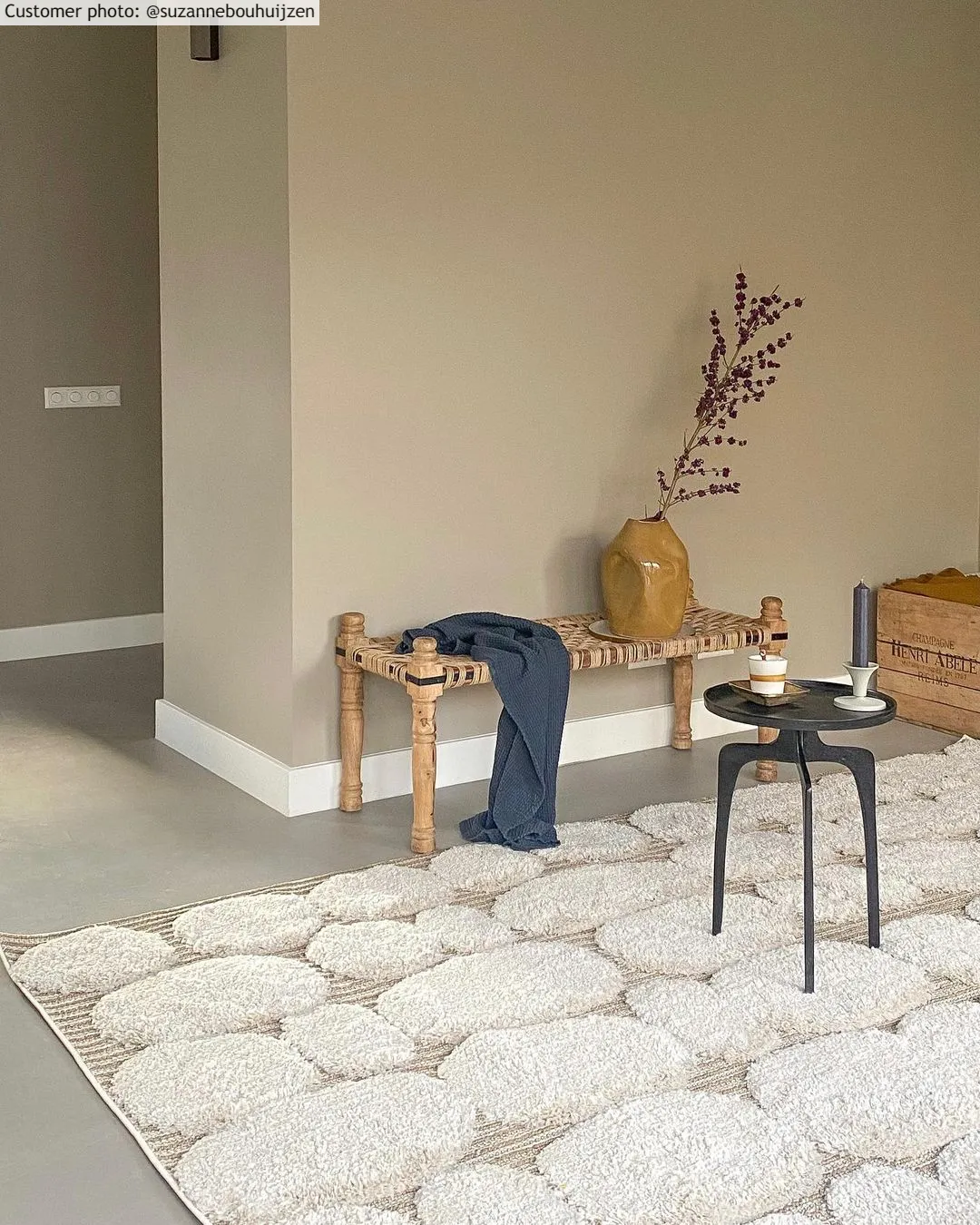 Hoogpolig Vloerkleed - Fondi (beige) 13 Hoogpolig Vloerkleed - Fondi (beige) - Afbeelding 11