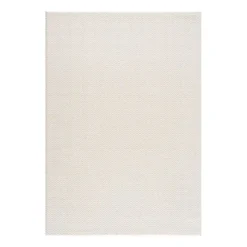 Hoogpolig Vloerkleed - Pandora (wit)