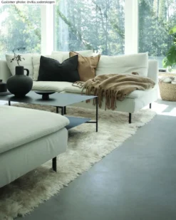 Hoogpolig Vloerkleed - Janjira (offwhite) -Tapijt Winkel villa.soderskogen janjiraoffwhite1 52585.jpg